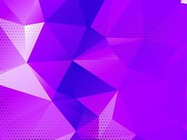 Modern geometric triangle polygon background vector