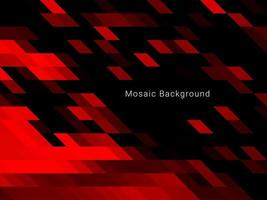 Abstract geometric mosaic pattern modern background vector