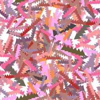 fantasía moderna formas geométricas desordenadas de patrones sin fisuras. tarjeta abstracta infinita, diseño. fondo creativo con formas geográficas. textil, tela, papel de regalo. vector