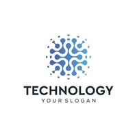 TECHNOLOGY DOT FOR COMPANY BUSINESS vector