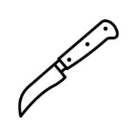 plantilla de diseño de vector de icono de cuchillo