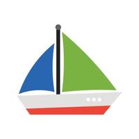 Boat Transportation Icon vector