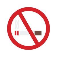 No Smoking Vector Icon