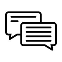 Chat Bubble Icon - Online Learning vector