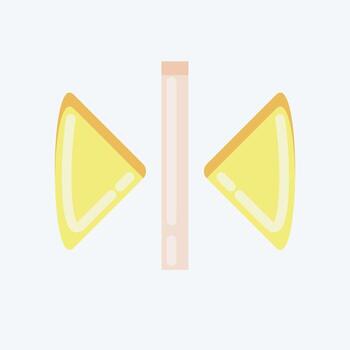 icono refleja. relacionado con el símbolo de herramientas de diseño gráfico. estilo plano diseño simple editable. ilustración sencilla. iconos vectoriales simples vector