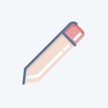 Icon Pencil. related to Graphic Design Tools symbol. doodle style. simple design editable. simple illustration. simple vector icons