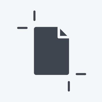 Icon Artboard. related to Graphic Design Tools symbol. glyph style. simple design editable. simple illustration. simple vector icons