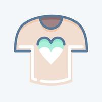 Icon Stai Removal. related to Laundry symbol. doodle style. simple design editable. simple illustration, good for prints vector