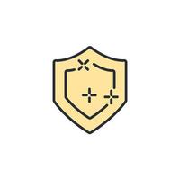 protection icons  symbol vector elements for infographic web
