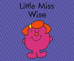 little miss wise vector illustration graphic design