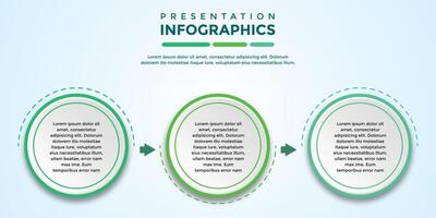 editable presentation infographic template vector