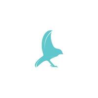 Bird vector logo design template.