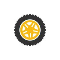 Tyre company or tyre shop vector logo design.