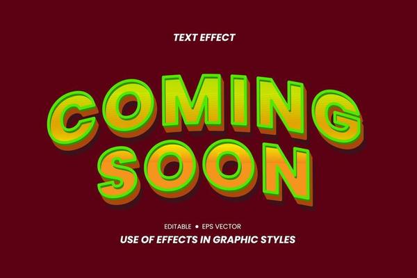Effect Text Stickers with 3D Letters.