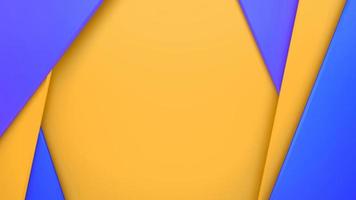 colorful 3d render abstract background. random geometric 3d shapes with different height level. background for slide show, presentation photo