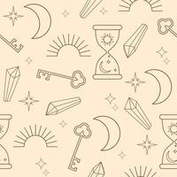 magic signs pattern vector