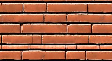 Brown brick wall texture grunge background photo