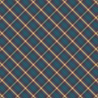 Tartan or plaid night color pattern. vector