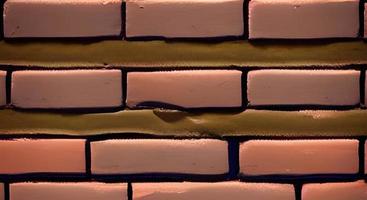 red brick wall texture grunge background with vignetted corners, may use to interior design photo