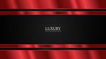 Luxury red gradient elegant presentation background vector