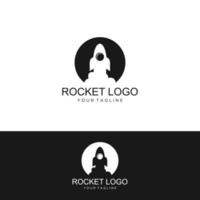 Rocket logo available in vector