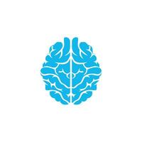 Creative brain logo design. Think idea concept.Brainstorm power thinking brain Logotype icon. vector