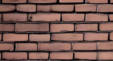 Brown brick wall texture grunge background photo