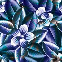 blue flowers background seamless pattern. abstract frangipani wallpaper. Colorful stylish floral. interior decorative. natural wallpaper. tropical flowers pattern. vector design. ads. spring. autumn