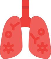 lung vector illustration on a background.Premium quality symbols.vector icons for concept and graphic design.