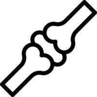 bone vector illustration on a background.Premium quality symbols.vector icons for concept and graphic design.