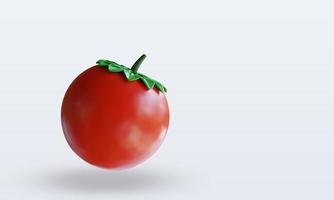 3d Vegetable Tomato rendering left view photo