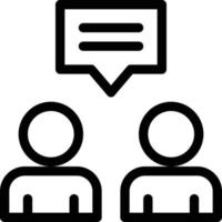 discussion vector illustration on a background.Premium quality symbols.vector icons for concept and graphic design.
