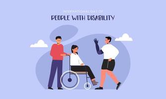 World cerebral palsy day illustration vector