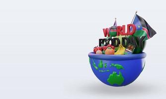 3d World Food Day South Sudan rendering right view photo