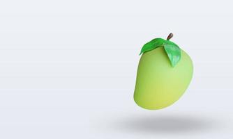 3d Fruits Mango rendering right view photo