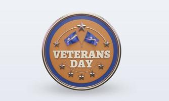 3d Veterans day Marshall Islands rendering front view photo