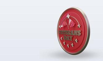 3d Veterans day Bahrain rendering right view photo