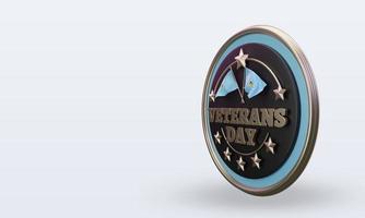 3d Veterans day St Lucia rendering right view photo