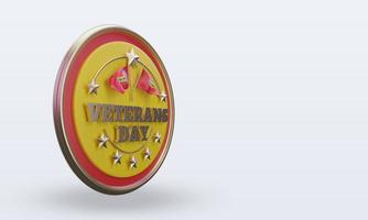 3d Veterans day Grenada rendering left view photo