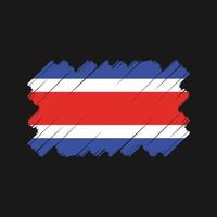 Costa Rica Flag Vector Design. National Flag