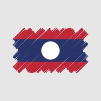 Laos Flag Vector Design. National Flag