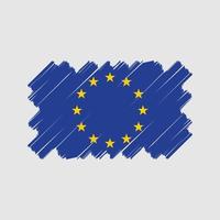 European Flag Vector Design. National Flag