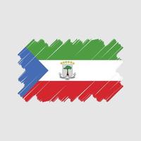 Equatorial Guinea Flag Vector Design. National Flag