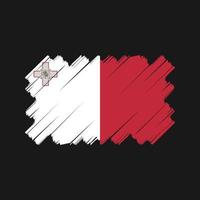 Malta Flag Vector Design. National Flag