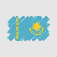 Kazakhstan Flag Vector Design. National Flag