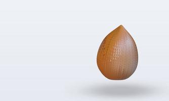 3d Fruits Salak rendering right view photo