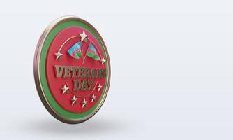 3d Veterans day Azerbaijan rendering left view photo