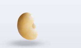 3d Vegetable Soybean rendering left view photo