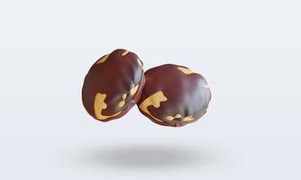 3d Vegetable Jengkol rendering front view photo