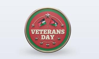 3d Veterans day Jordan rendering front view photo